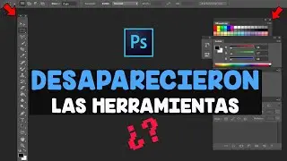 ¡Solución! Restablecer Herramientas de trabajo en Photoshop🧐 Desaparecieron mis herramientas🤔