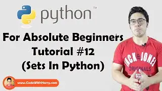 Sets In Python | Python Tutorials For Absolute Beginners In Hindi #12