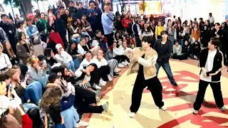 [STREET ARTIST] ONE OF. WITH AUDIENCE. INTERACTIVE HONGDAE BUSKING. 241030.