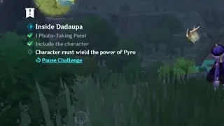 Character must wield the power of Pyro