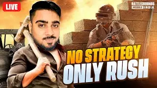 🔘[FACECAM] STRATEGY KAISE BNAYE ??🤔| BGMI LIVE 