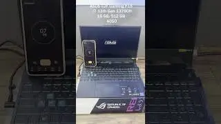 ASUS TUF Gaming F15  i7 13th Gen 13700H16 GB/512 GB 4050 BOOT TIME 