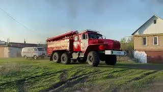 Пожар в частном секторе на улице Чапаева