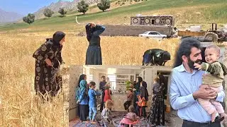 Harvesting Crops: Harvesting Agricultural Products from Engineer Babazadeh's Land