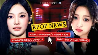 Kpop News: aespa's NingNing Weight Loss Viral! BABYMONSTER x G-Dragon! 5th Gen Idol Lost Teeth!