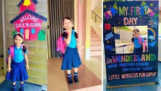 1st Day In School 😍 My First day in school 😊