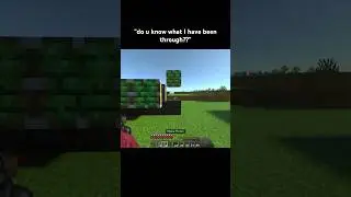 bro talks to piston #minecraft #minecraftfarms #funny