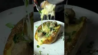 Запеченная картошка с сыром - быстрый ужин