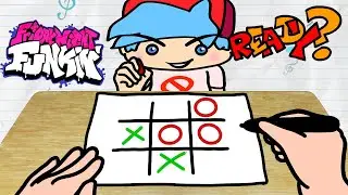 Playing Tic Tac Toe vs Friday Night Funkin' BOYFRIEND (Animation)