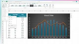 How to Create a Combo Chart in Excel