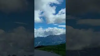 Mountain roads in Italian Dolomites Nice music 2024