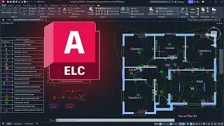 How to Draw a House Plan + Electrical in AutoCAD 