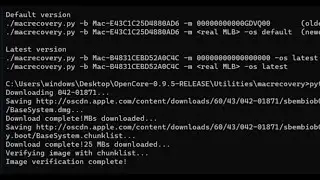 How to download macOS Recovery Base System Image (BaseSystem.dmg) with OpenCore