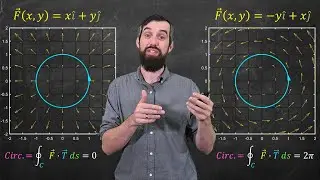 Flow Integrals and Circulation // Big Idea, Formula & Examples  // Vector Calculus