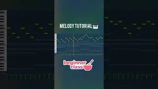 How To Make A Good Melody In FL Studio🎹 #melody #musicproducer #flstudio #melodytutorial