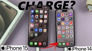 Can The iPhone 15 Charge The iPhone 14?