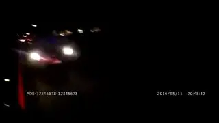 Bodycam Shows Near Miss Between Cop and Car