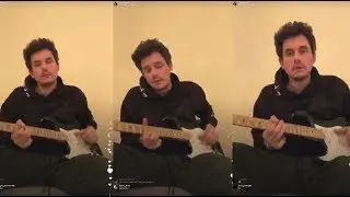 John Mayer Plays The Slow Blues Live On Instagram 2018