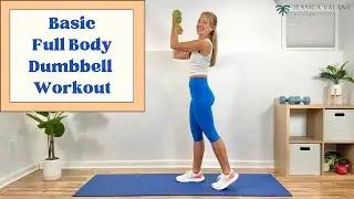 Full Body Dumbbell Workout - For Beginners!