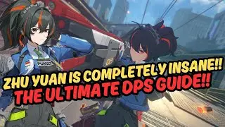 Zhu Yuan Has It All!! INSANE DPS Guide, Best Teams, W-Engines & Disk Drives!! | Zenless Zone Zero