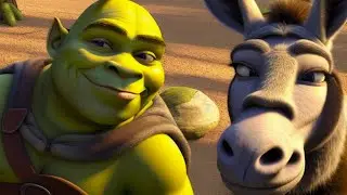 Shrek but it's AI Generated
