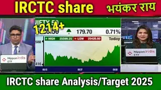 IRCTC share news,indian railway catering and tourism corporation share Analysis/Target 2025