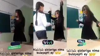 MAKTAB QIZLARI KALTA YUPKADA SHUXLIK QILISHYAPDI. YANGI O'ZBEKCHA PRIKOLLAR 2024 PART 2