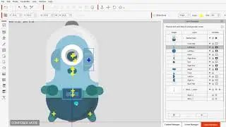 How to make a robot character in cartoon animator 4