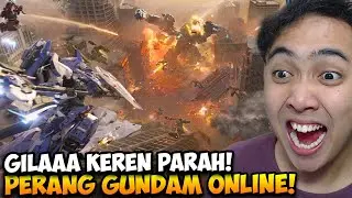 GILA!! GAME BARU PERANG ROBOT GUNDAM ONLINE KEREN PARAH! - Mecha BREAK Gameplay Indonesia