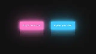 Neon Light Button Animation Effects on Hover Using HTML & CSS