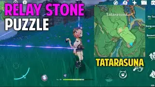 Relay stone puzzle in tatarasuna | Genshin Impact