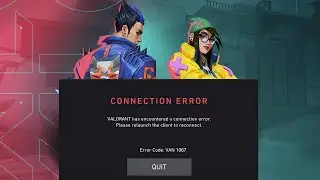 Fix van 1067 error valorant windows 11 | valorant has encountered a connection error