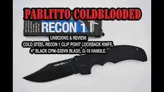 Unboxing & Review: Cold Steel Recon 1 Clip Point Lockback Knife 4