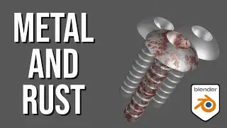 PROCEDURAL METAL AND RUST MATERIALS - BLENDER MATERIAL TUTORIAL