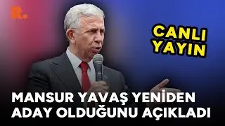 Mansur Yavaş yeniden aday olduğunu açıkladı