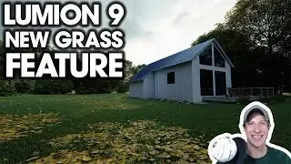 LUMION 9 NEW FEATURE TUTORIAL - Customizable Grass Material (Realistic Grass in Renderings)