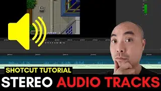 Shotcut How To Use Multiple Stereo Audio Tracks | Separate Audio Tracks (Microphone & Desktop Audio)