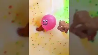 Compilation ASMR Various Water Colors | Happy Smiling Balloon Pop Reverse #asmr #balloonpopping