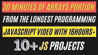 🔴 Complete Array Search and Filter Section From JavaScript 16Hours+ Course in Hindi