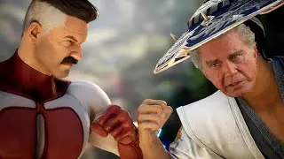 Raiden Gives Uncle Ben Advice To Omni-Man | Spider-Man Reference - Mortal Kombat 1