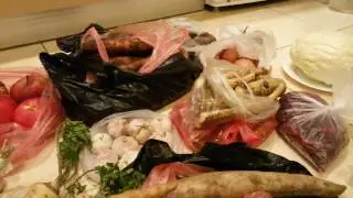 Закупил противогрибковые продукты в Минске (косточки яблок употреблять нельзя - в них содержится яд)