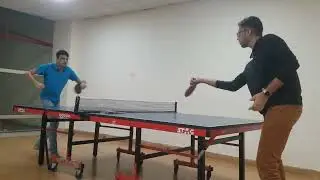 Playing 🏓 in KIIT University !!!