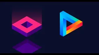 Isometric Logo Adobe Illustrator Tutorial 2020 | Isometric Illustrator