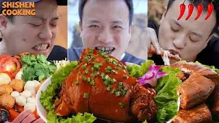 CANTONESE FAMOUS FOOD, CRAB LEG MEAT, SPECIALTIES| CHINESE FOOD EATING SHOW | FUNNY MUKBANG ASMR