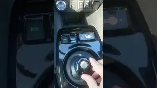 Nissan Leaf shifter #shorts