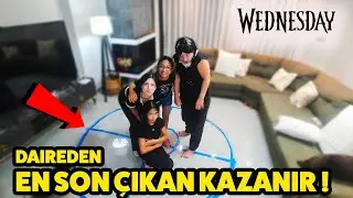 GERÇEK HAYATTA WEDNESDAY | DAİREDEN EN SON ÇIKAN KAZANIR ?! | SAHTE WEDNESDAY AĞLADI | EYLÜL LAL