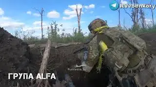 Спецотряд НАТОвских наёмников нарвался на русского пулемётчика у Авдеевки — всплыло архивное с GoPro