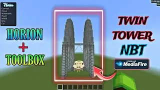 Twin Tower Auto Build NBT For Toolbox & Horion | Minecraft NBT Editor Hacks 2024