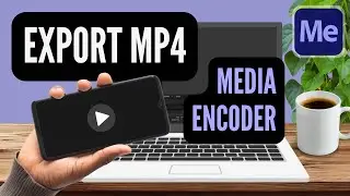 How to Export to MP4 with MEDIA ENCODER // Easy Adobe After Effects Tutorial