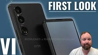 Sony Xperia 1 VI FIRST LOOK! RIP 4K Screen!